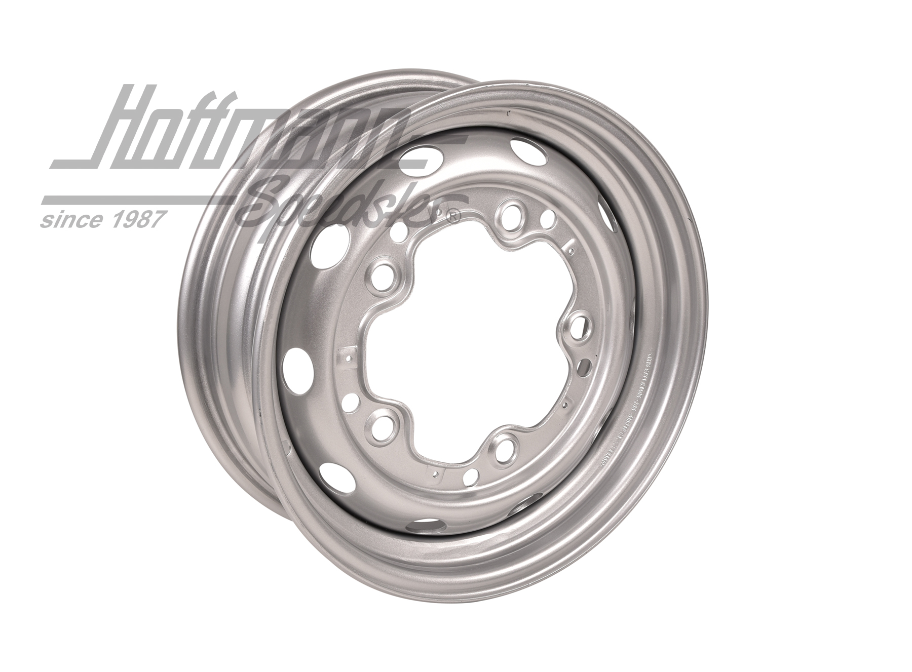 Steel wheel, 5.5x15, ET34, with ABE | CW605-205-51534P-ABE | 070-8058