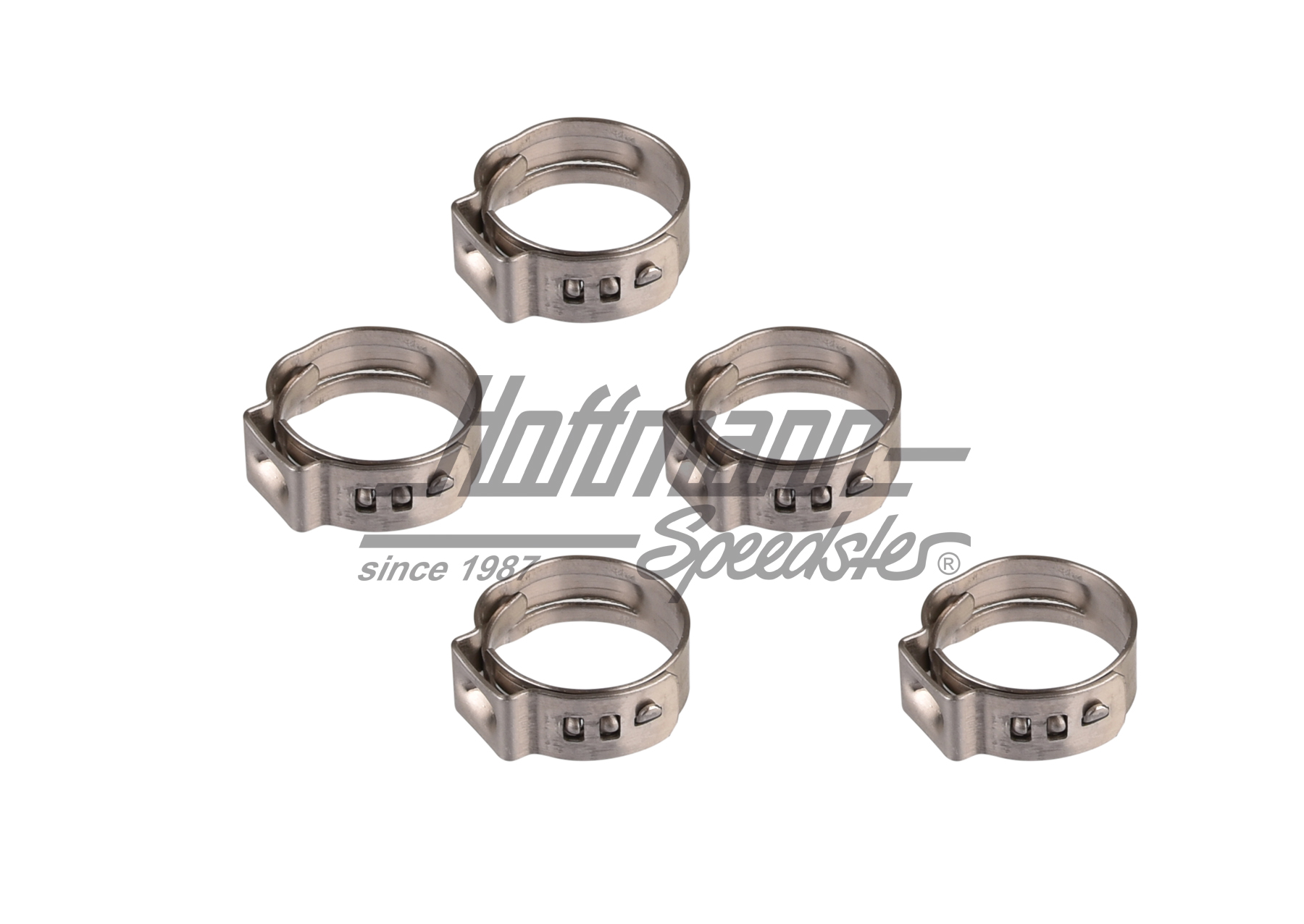 Single-ear clamps, adjustable, 13.5-16.2mm | --- --- --- | 020-0505-24