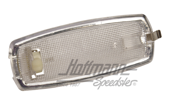 Interior lamp, Bus T2, with chromed border, 67-75 | 211 947 111 B | 097-1939