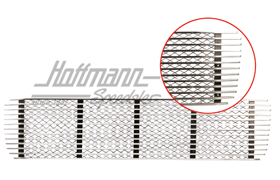 Engine-hood grille, 911/912, chromed, 69-71                                                         