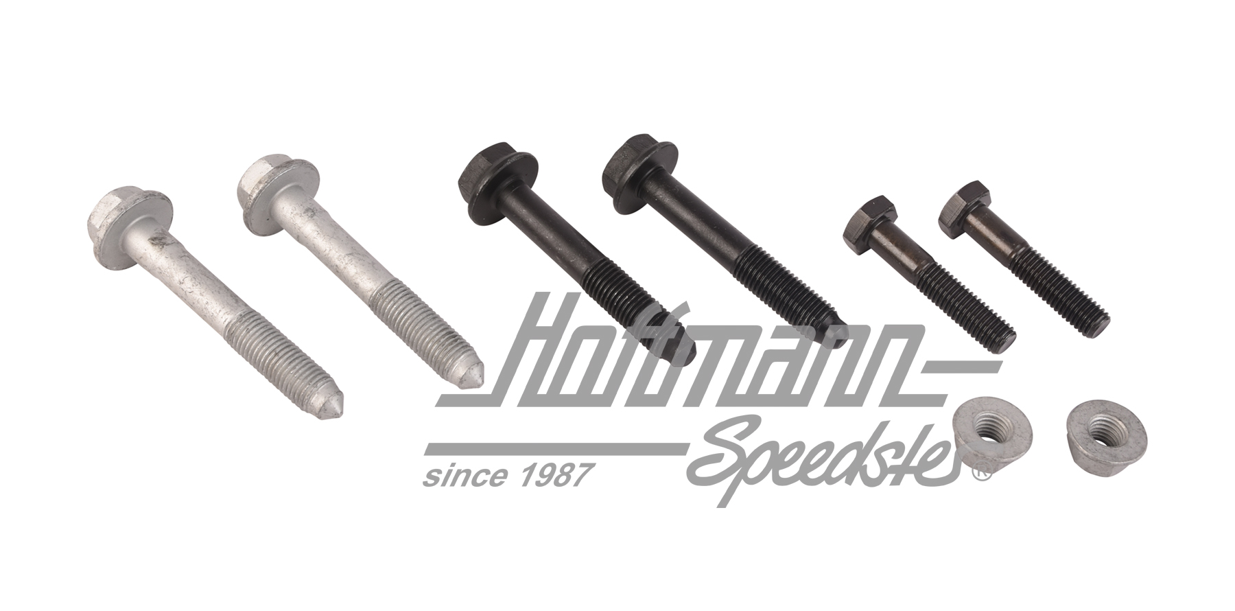 Screw set, transvers control arm, Golf 2, 83-92                                                     