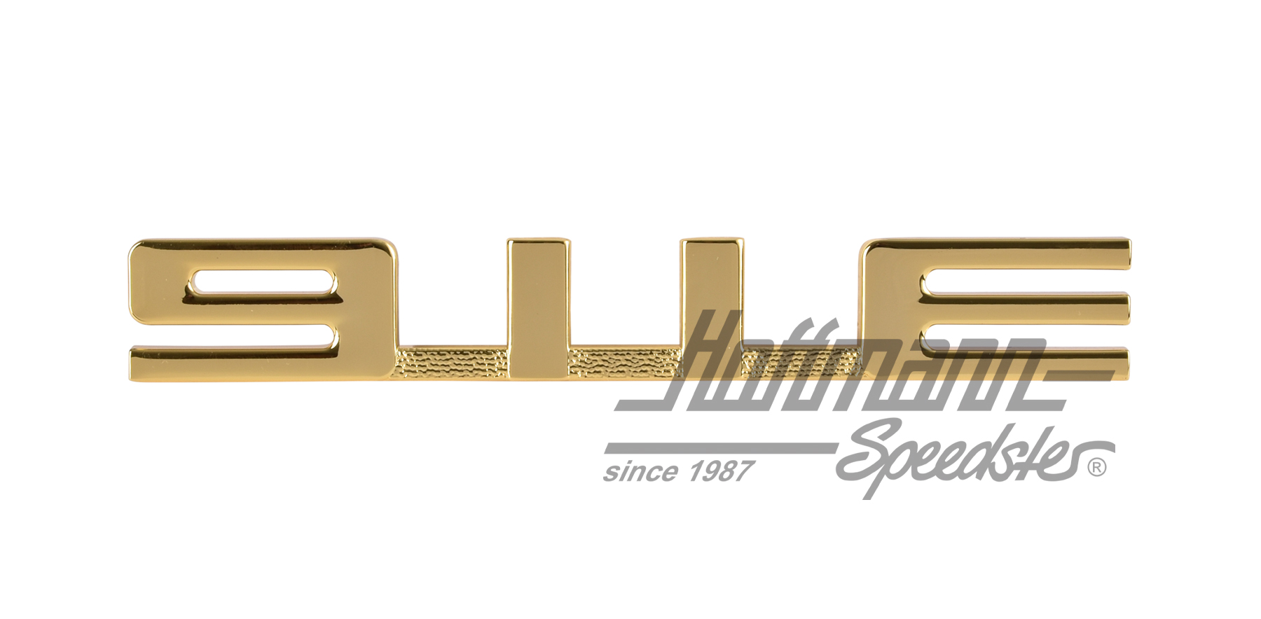 Emblem, 911 E, golden | 901 559 325 51 | 580-0953-33