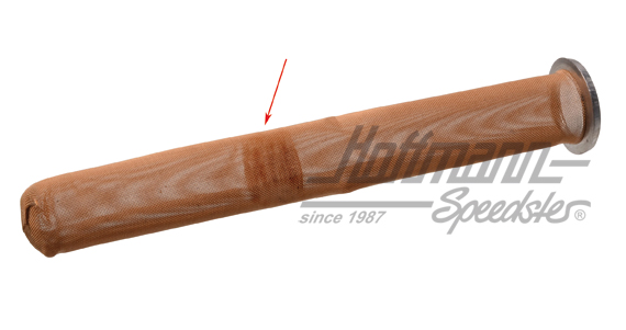 Strainer, fuel cock (metal), Porsche 356 | 644 201 225 00 | 020-0827-14