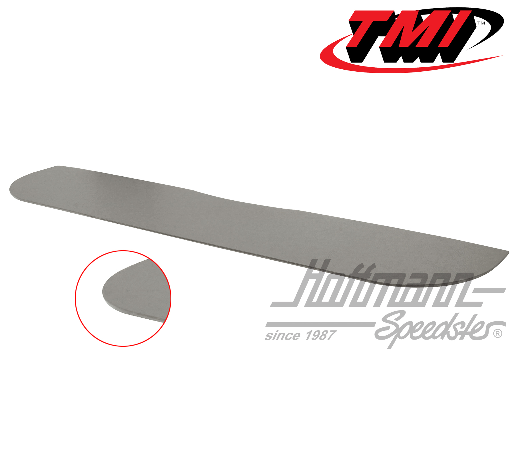 Bench backing panel, upper, .62-.67, grey | 10-2140-16 | 098-0716-03