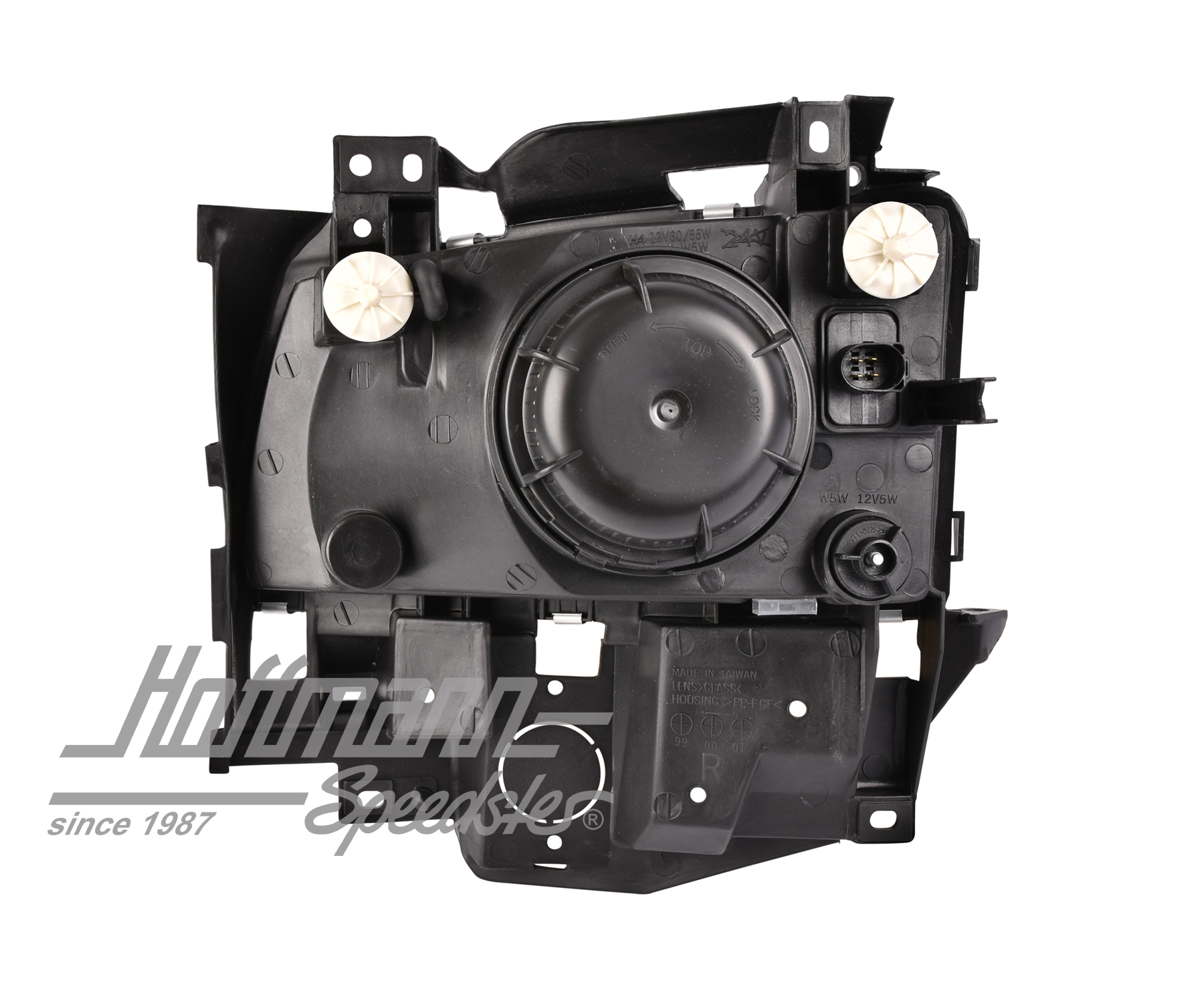 Headlight, H4, right (long)                                                                         