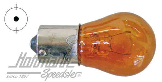 Bulb (1 filament) "orange", 12V, 21W | 500 264 Y0 | 020-4419-07