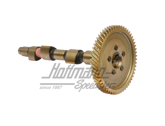 Camshaft, with gear, +3, standard, 71-73/76 | 021 109 027 M | 092-0249