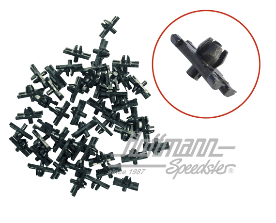 Moulding clips, 8.59- (52 pieces) | 141 853 547 B | 060-6057