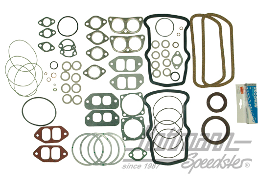 Engine gasket set, 1.9-2.1, 8.82-7.92, WBX | 025 198 009 B | 307-0306