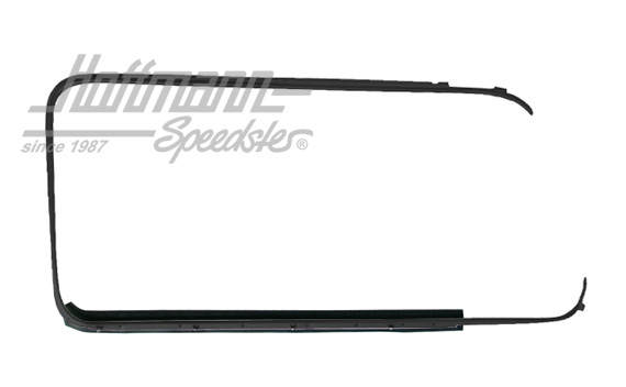 Scraper, outside, black, Bus T2, 67-79, right | 211 853 322 BS | 090-6150-02