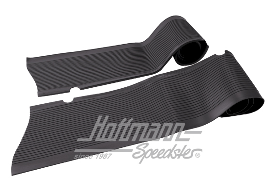 Running-board cover, black, Top Quality | 111 821 531 A / 532 A schwarz | 020-2098