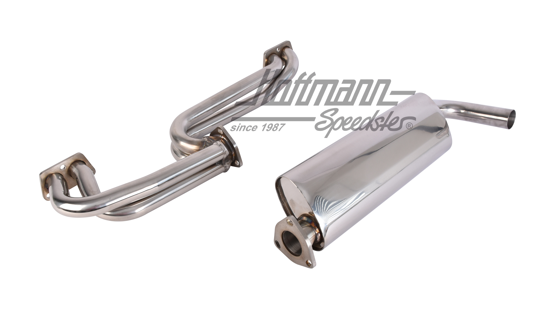 Sports exhaust, with performance collector, Type 4                                                  