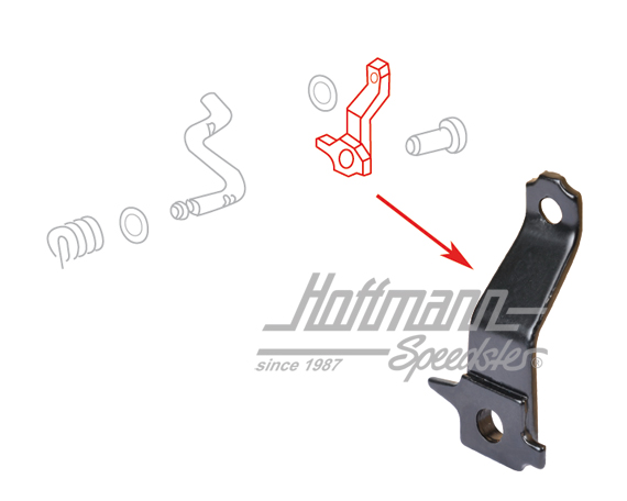 Accelerator-pedal lever, 8.57-10.65 | 311 721 509 | 020-5073-08
