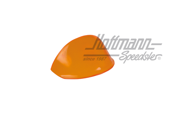 Lens, license-plate light, -10.52, orange | 111 943 123 | 020-4475-42