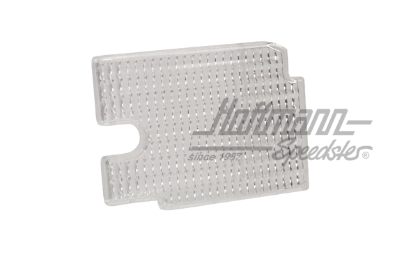 Lens, turn-indicator housing, inner, 69-73, left | 901 631 401 03 | 580-1870-21