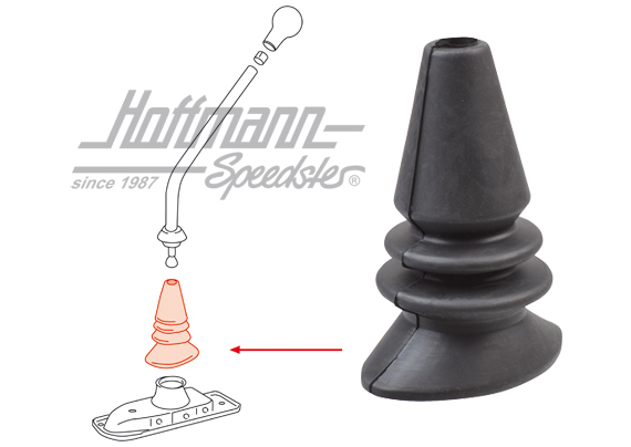 Boot, shift lever, 356/914/911 | 914 424 901 00 | 512-0360