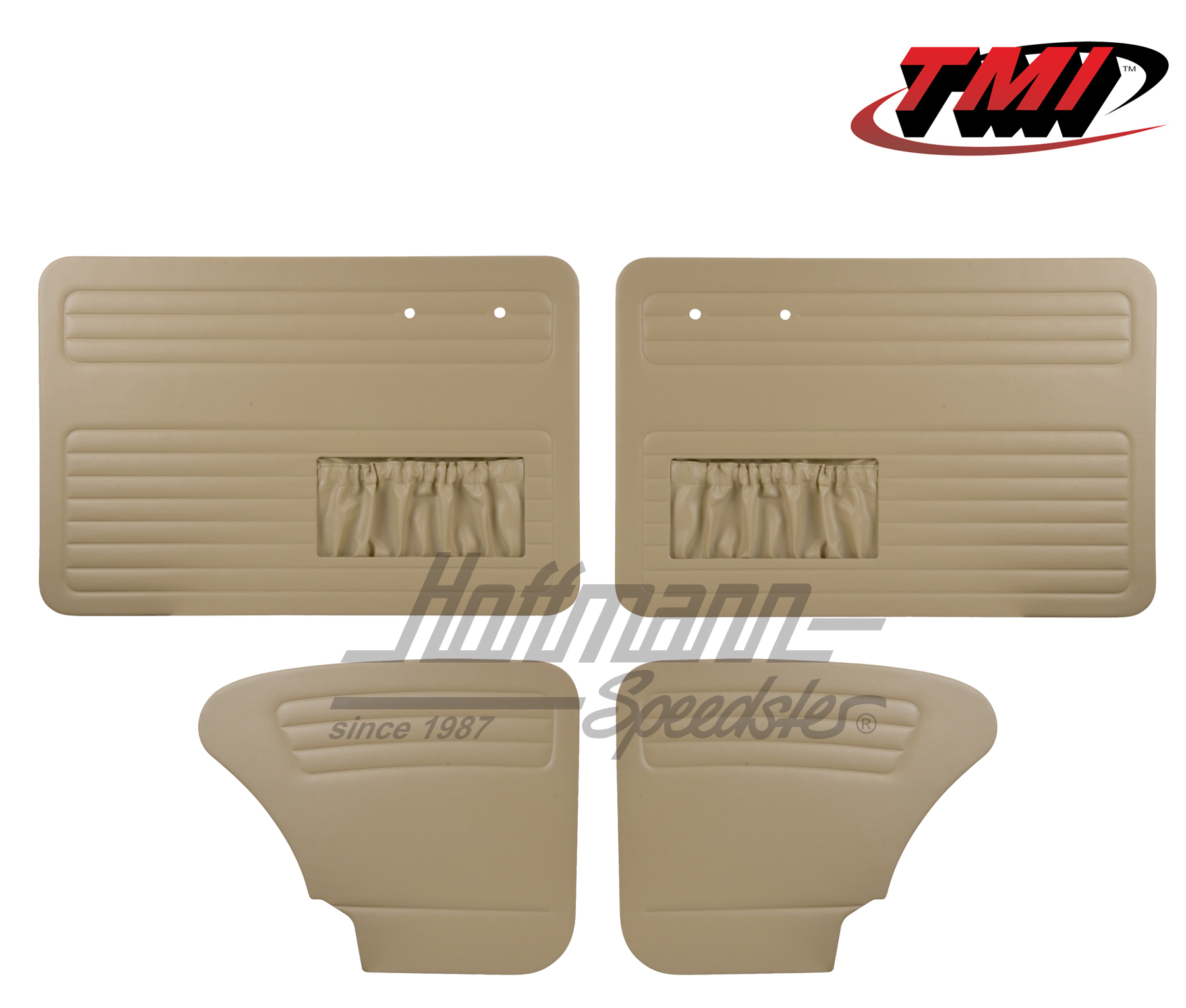 Door panels, Beetle Sedan, 64-66, beige | 10-1128-14 | 055-7515