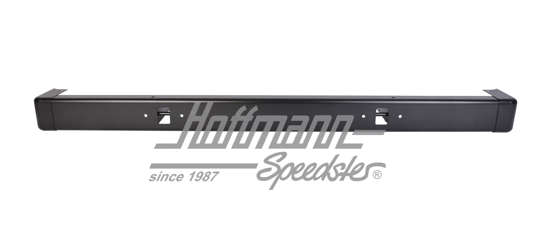 Bumper, Type 181, front, black | 181 707 021 P | 080-1198-10