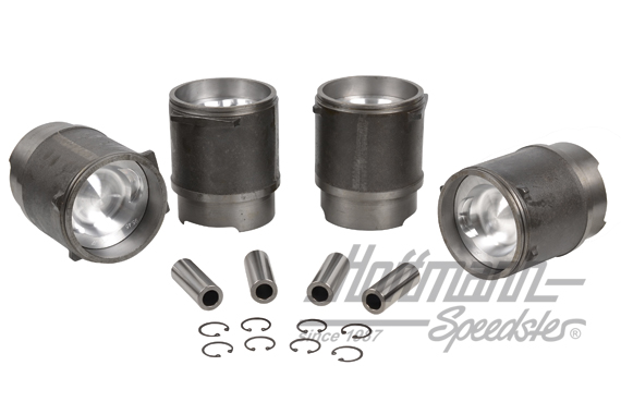 Piston + cylinder set, 95.5x76mm, 2.2, SLIP IN | 025 198 075 DBIG | 307-0612