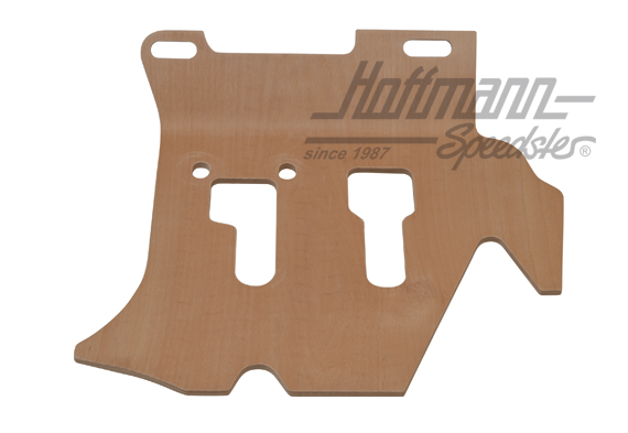 Bottom plate (wood), Coupé, 65-73, left                                                             