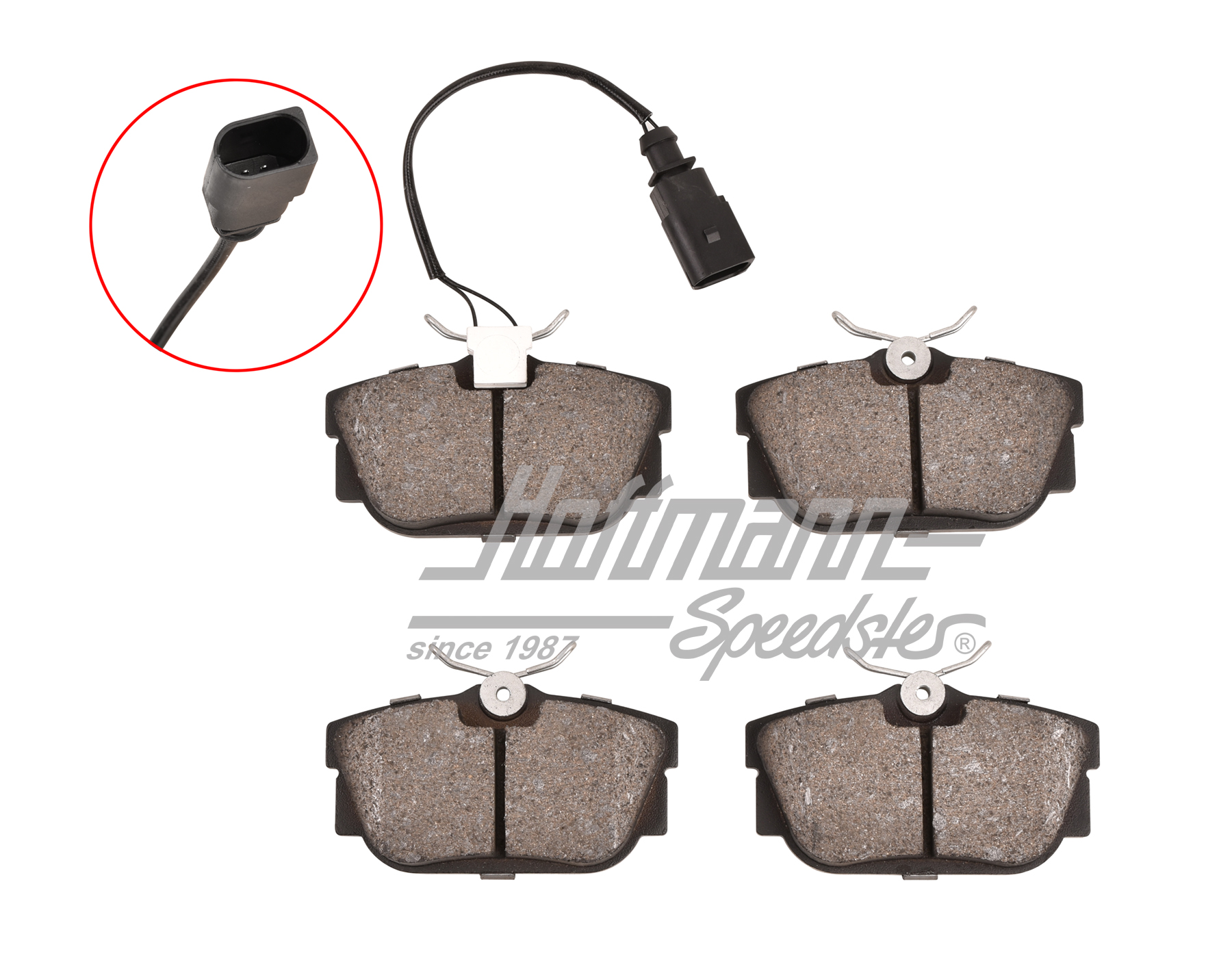 Brake pads, rear, Bus T4, 1.96-6.03 | 701 698 451 | 406-0138