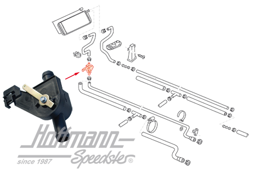 Heating valve, Golf / Bus T3                                                                        