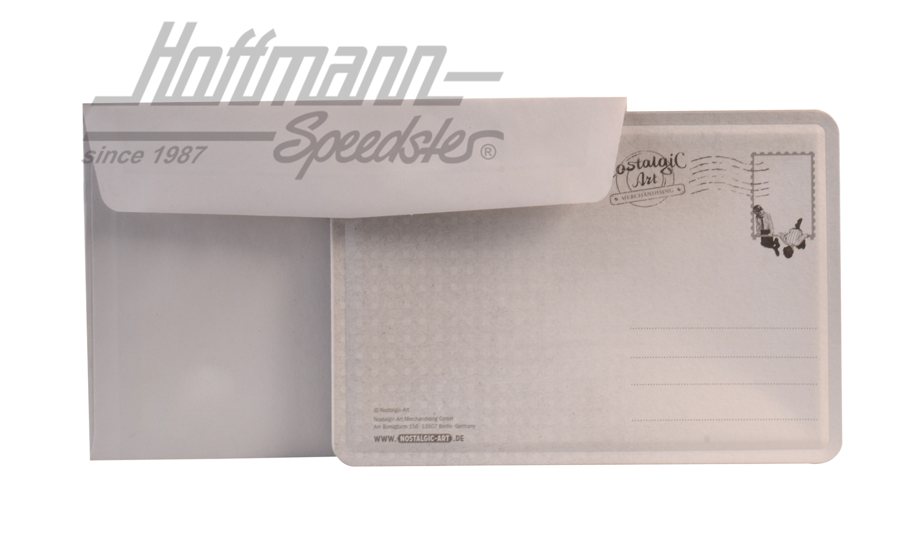 Metal postcard, Bulli, Think tall                                                                   