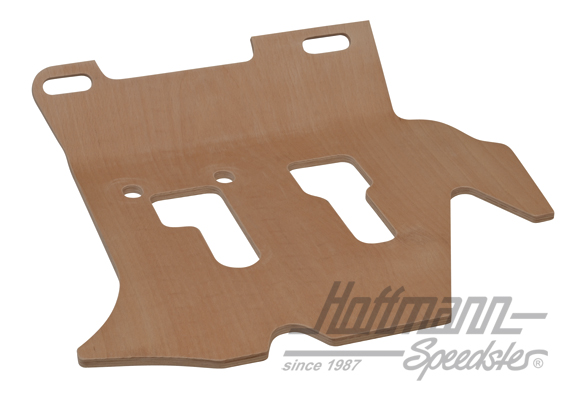 Bottom plate (wood), Coupé, 65-73, left | 901 551 063 21 | 580-0230