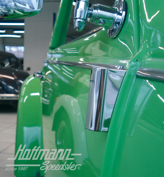 Door-hinge covers, stainless steel                                                                  