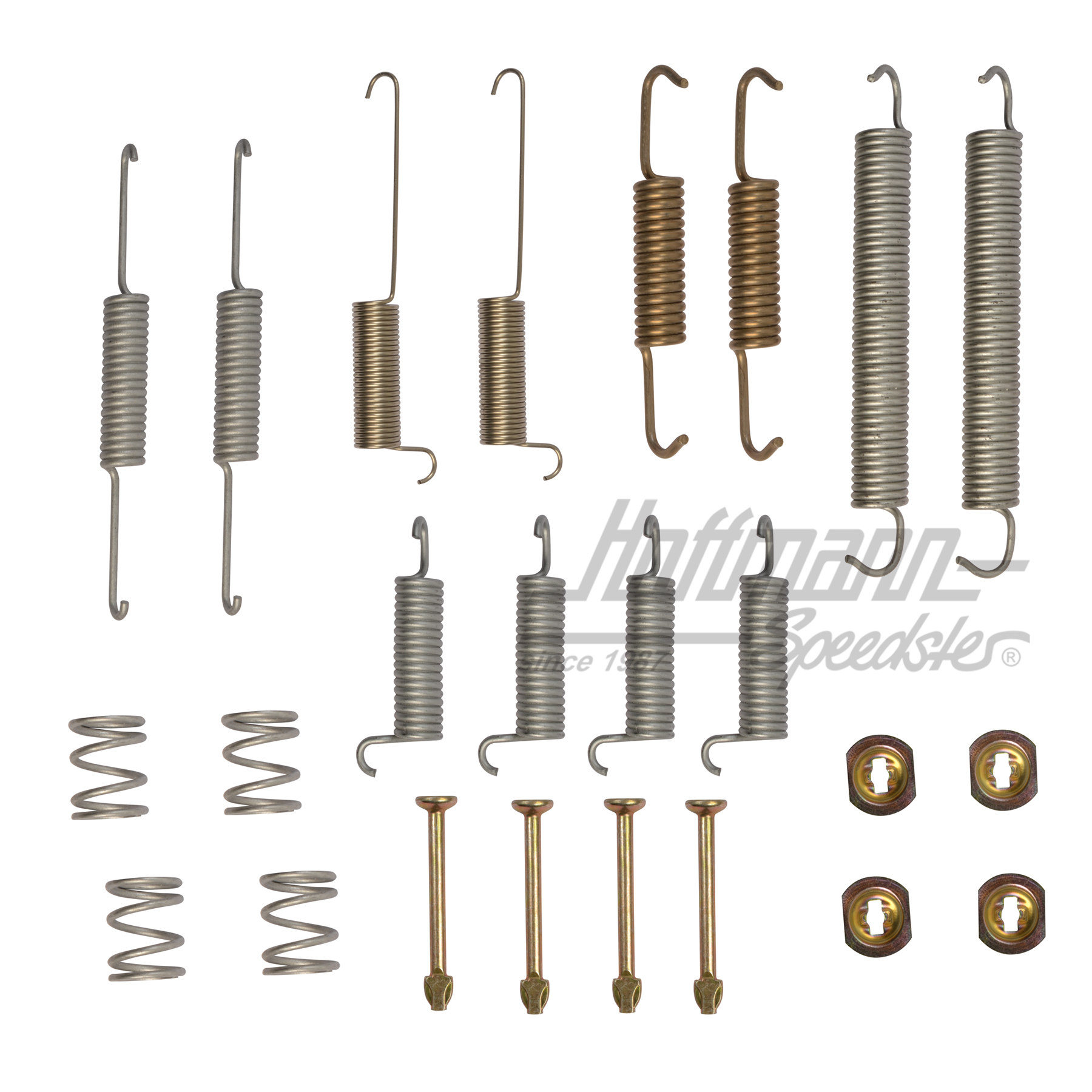 Attachment kit, brake shoes, rear, Bus T4 | 701 698 545 | 406-3600-10