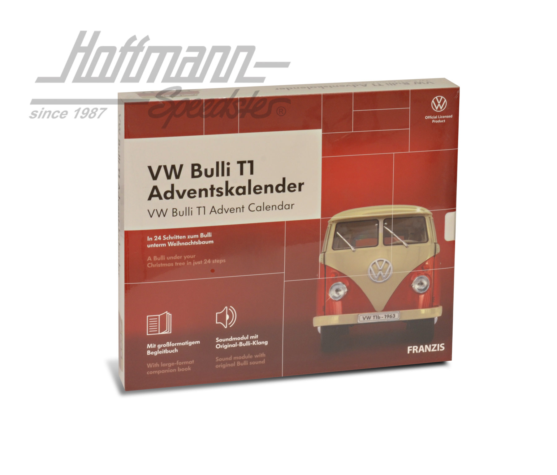 VW Bulli T1 Advent Calendar, with Bulli | 40 19631 167111-0 | 046-1210