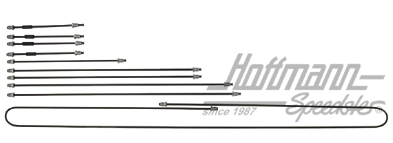 Brake line kit, Porsche 356 C |  | 510-1997