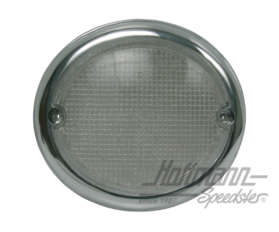 Turn-indicator lens, white, Bus T1, front, right | 211 953 162 B | 086-2043-02