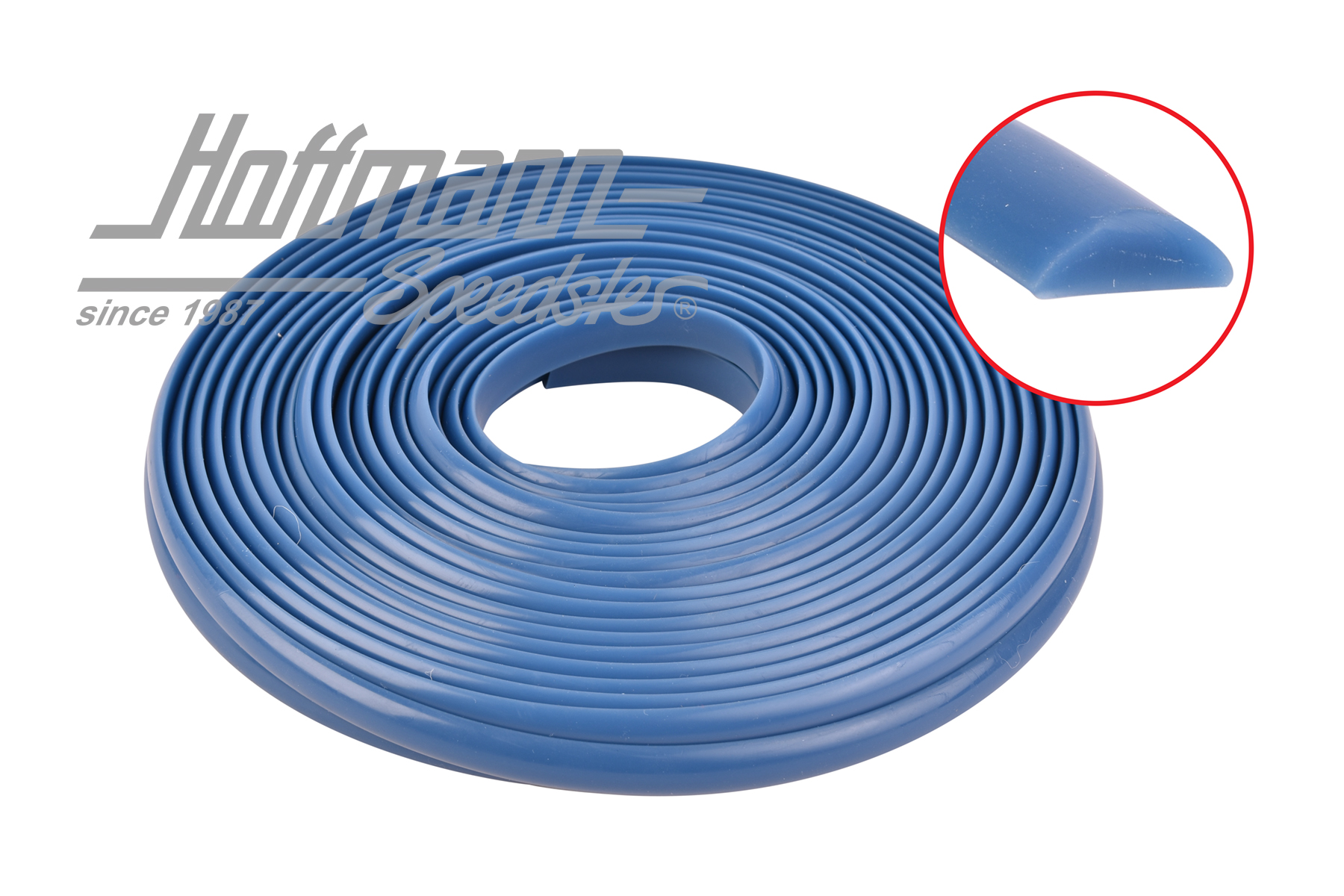 Trim beading, Bus T1 Samba, blue | 241 853 590SB | 089-6300-15
