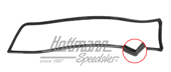 Seal, turn indicator, 911, 69-73, left                                                              