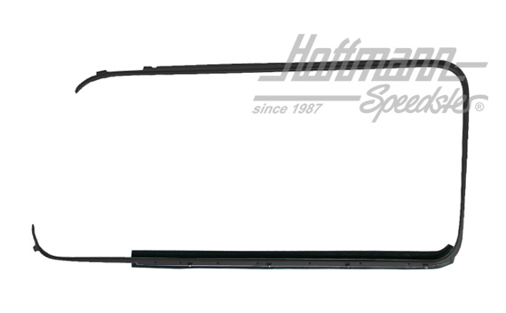 Scraper, outside, black, Bus T2, 67-79, left | 211 853 321 BS | 090-6150-01