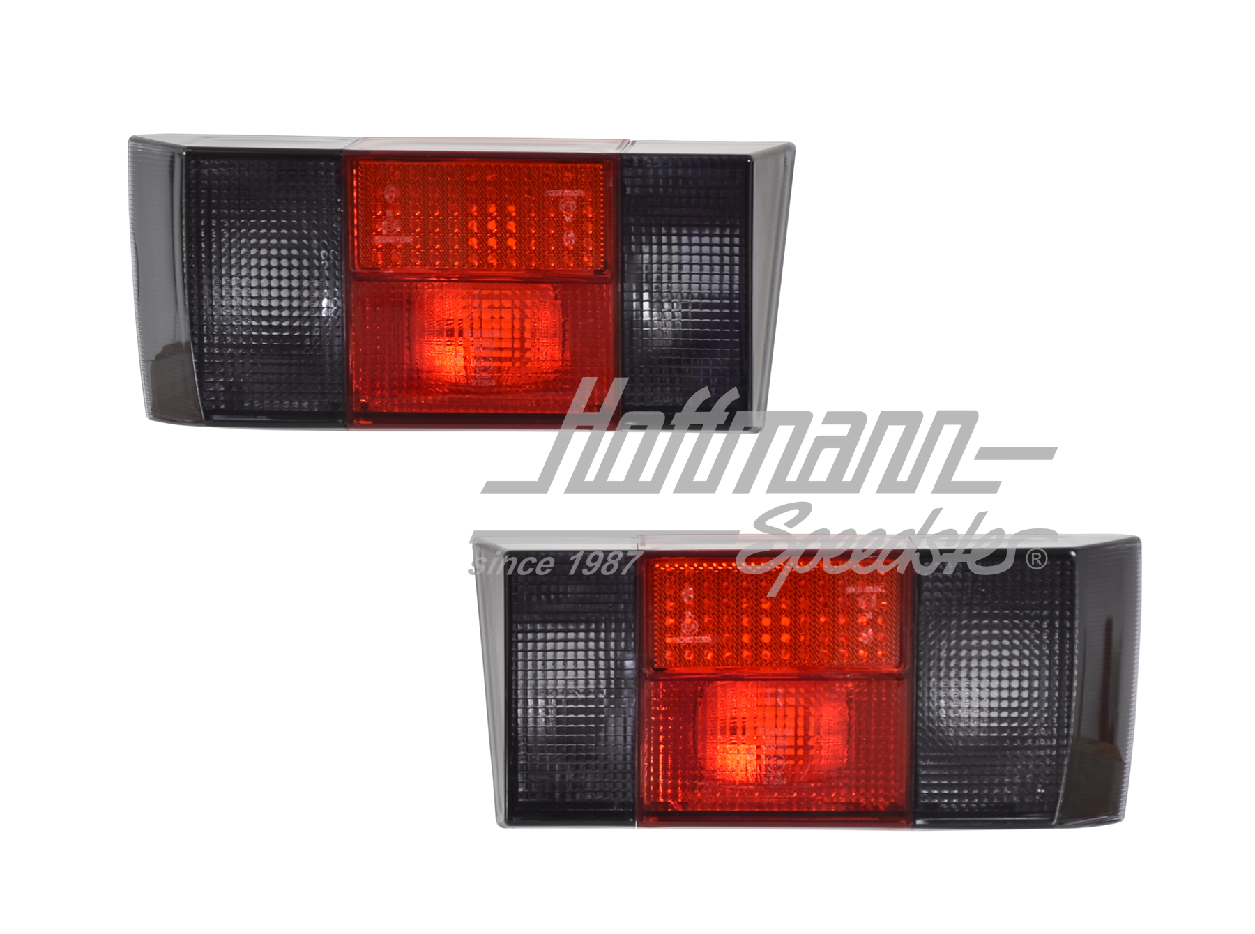 Tail lights, Golf 1, 74-93, red/smoked | 171 945 111 K / 171 945 112 K | 190-4390-80