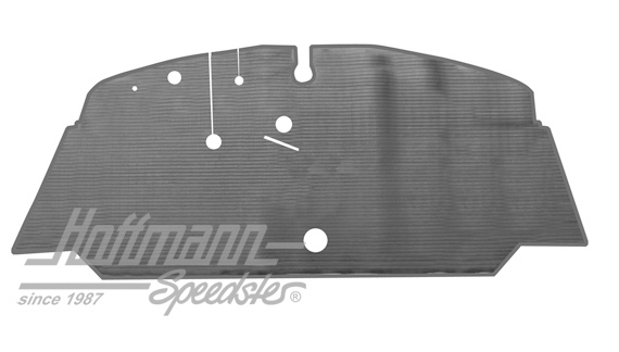 Rubber mat, driver's cab, Bus T1, 55-59 | 211 863 711 A | 098-0000-30