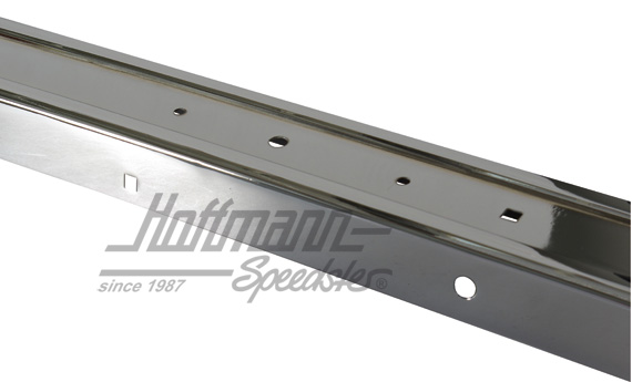 Bumper, rear, chromed, Golf 1                                                                       