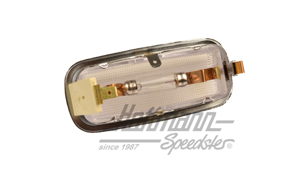 Interior lamp, Porsche 911 Coupé/356 C, upper, with chromed border                                  