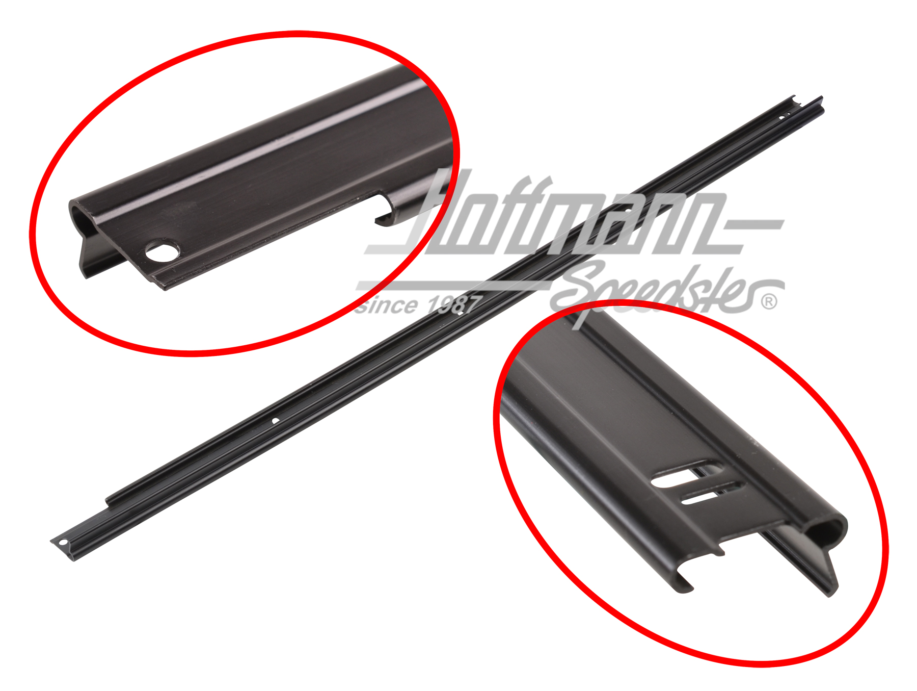 Insertion rail, seal, door, upper, left                                                             