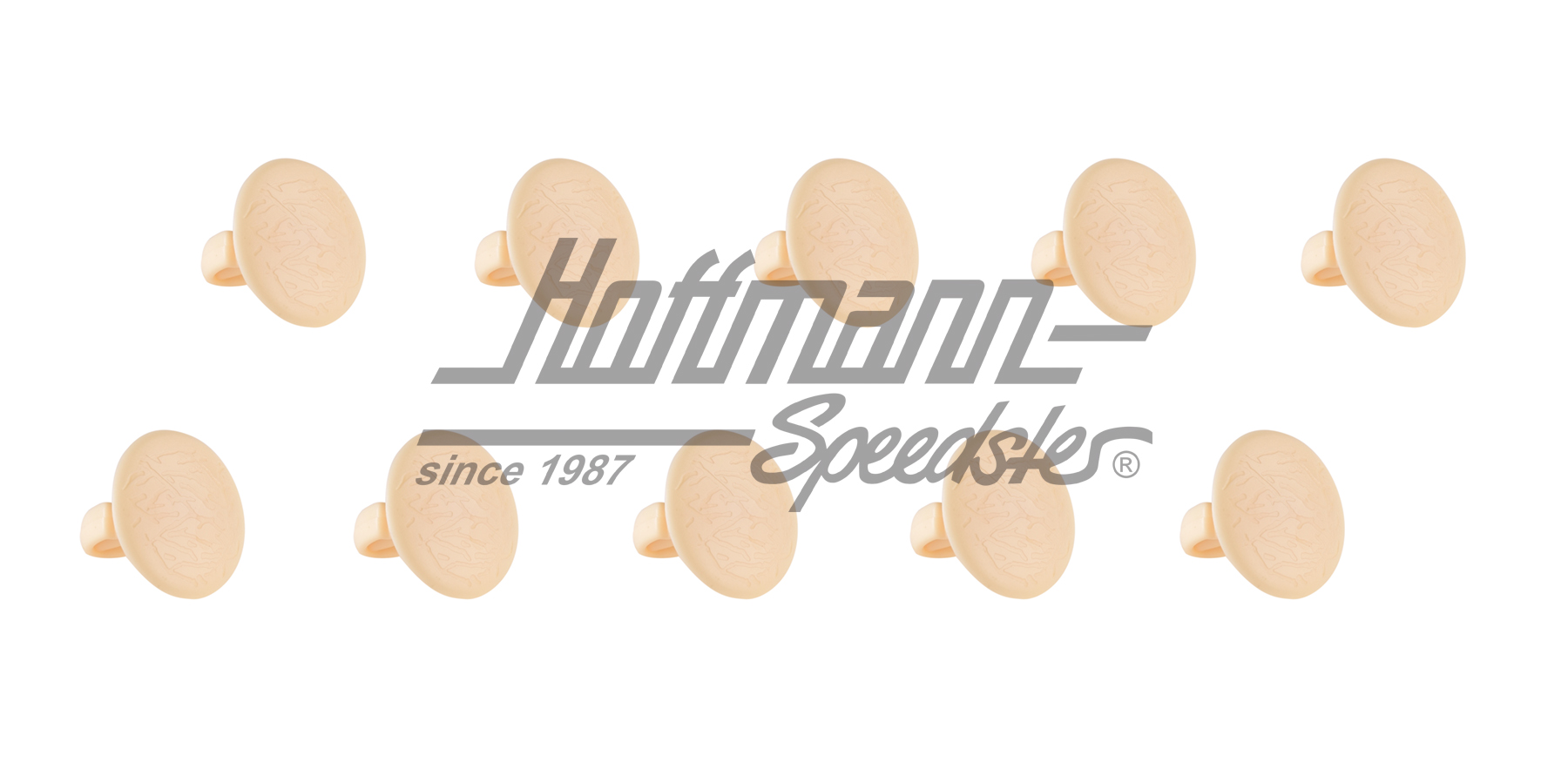 Clips, trim panels, Bus T3, beige/cream | 251 867 299  2VA | 360-1551-20