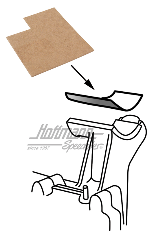 Seal, upper, alternator/generator stand | 111 101 191 | 010-1012-08