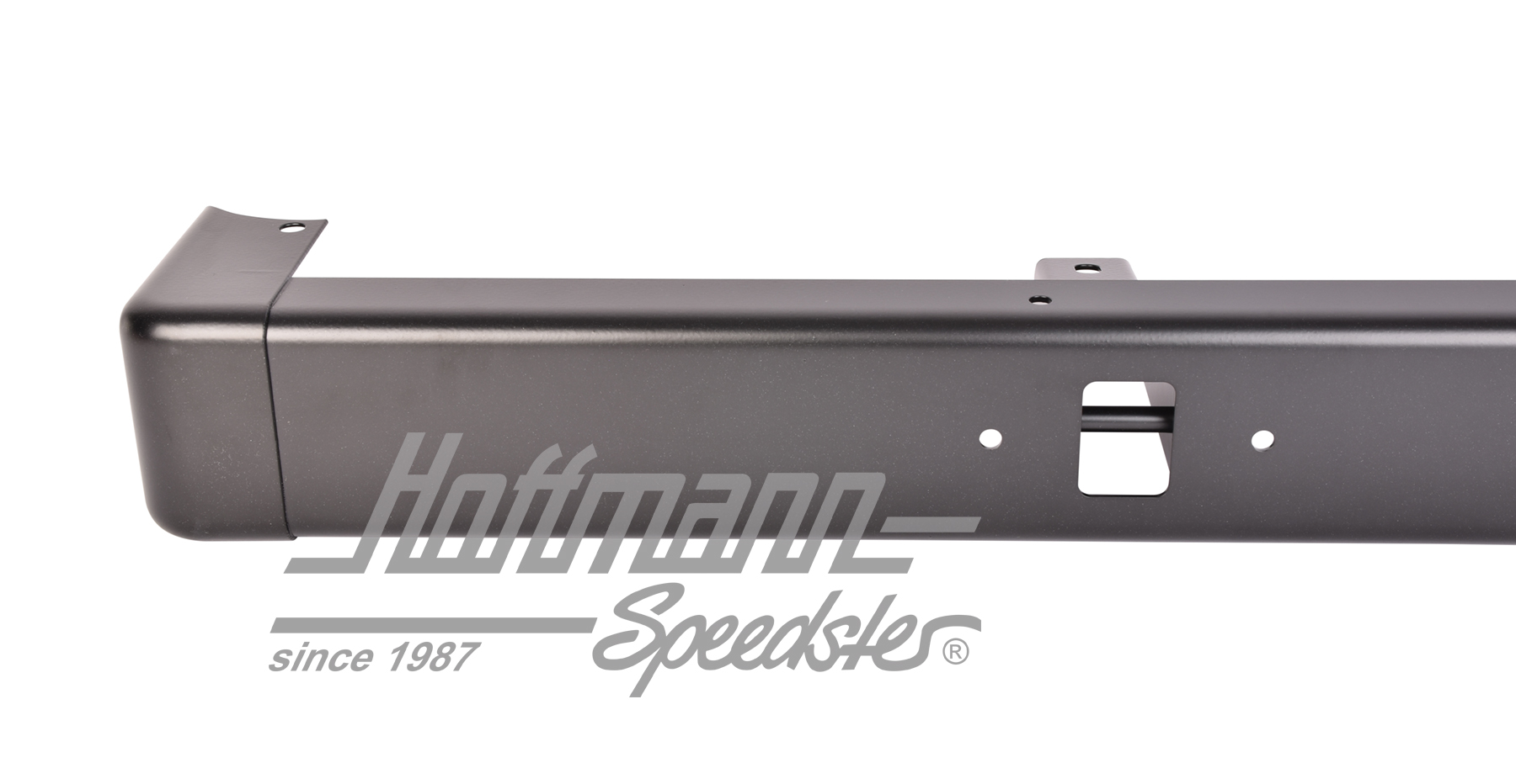 Bumper, Type 181, front, black                                                                      