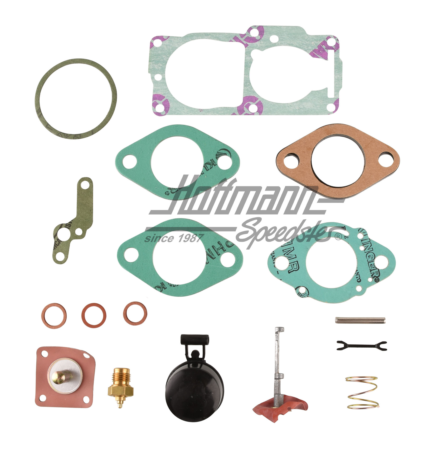Repair kit, carburetor, 32/34 PDSIT, left (large) | 021 198 575 links | 020-1365-61
