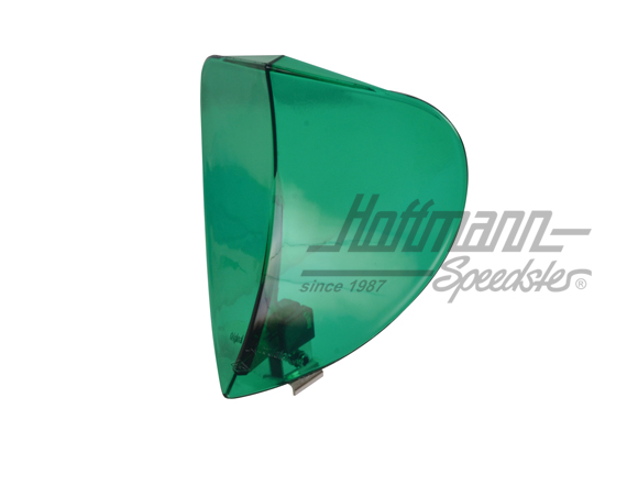 Eddy deflector "Wirbulator", front window, green | --- --- --- | 020-2387-08