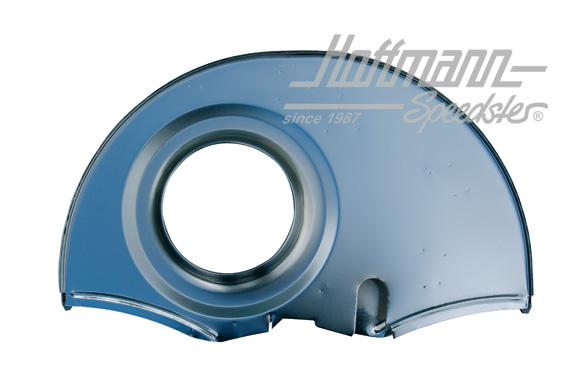 Fan shroud "Oldie 30HP", without air duct, chrome                                                   