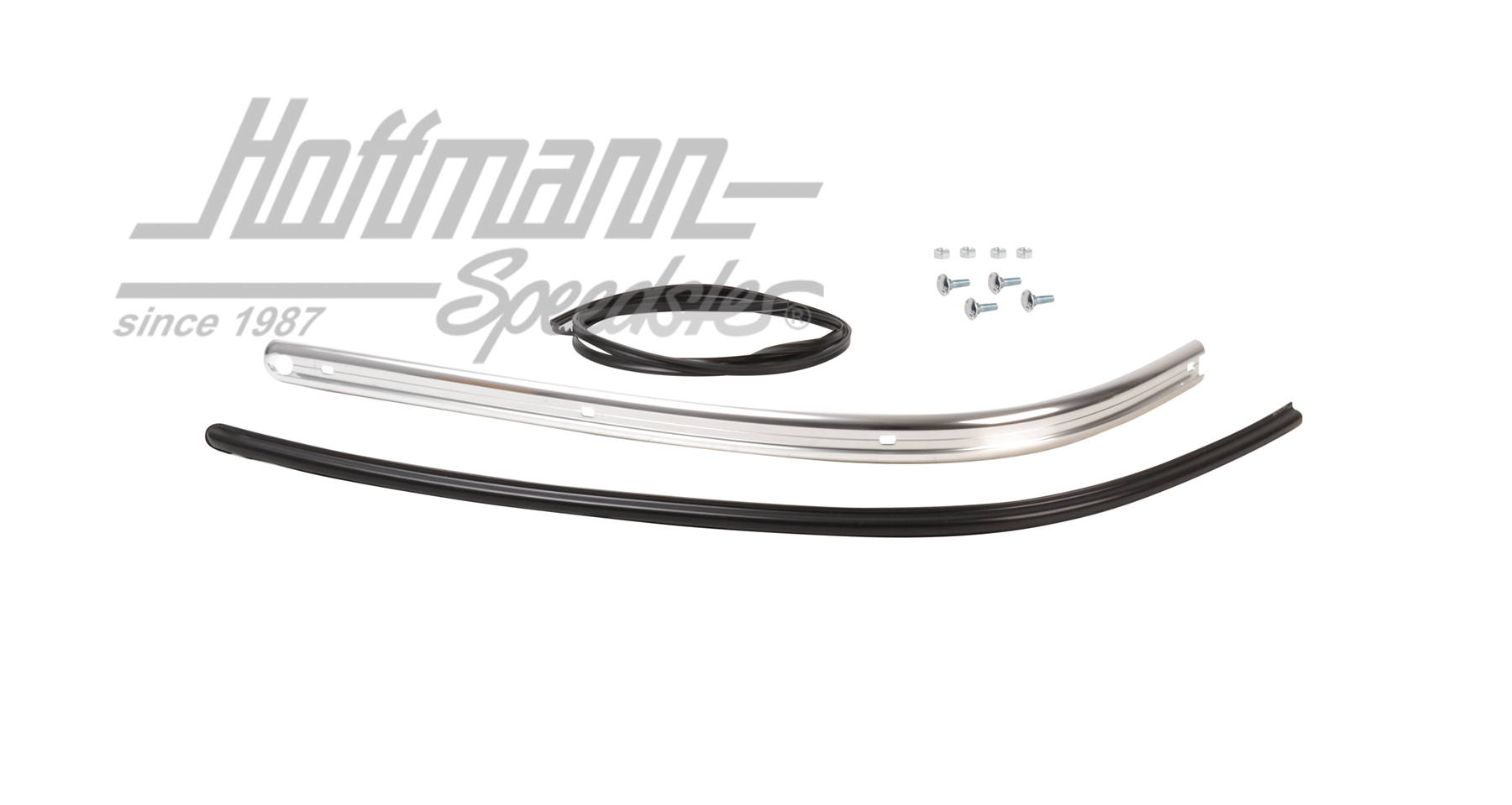 Trim moulding, bumper, rear, 65-68, small                                                           