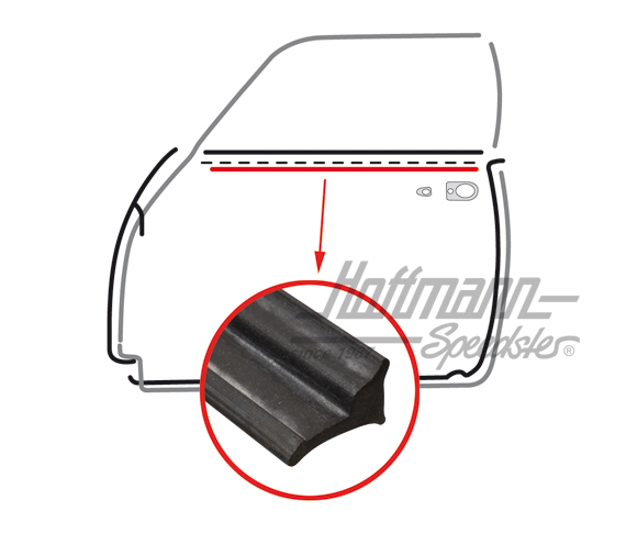 Scraper, outisde, Coupé, 71-74 | 141 837 475 D | 060-0462