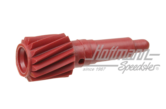 Drive wheel, speedo cable, red, 15 teeth | 171 957 821 B | 190-6205